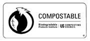 certified compostable logo